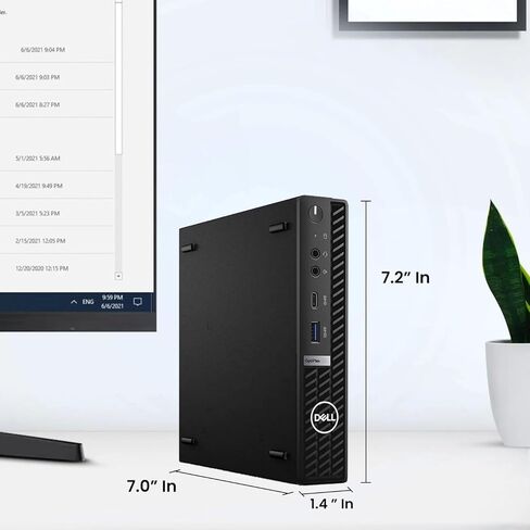 Dell OptiPlex 7010 Micro Desktop Computer – Intel Core i5-13500T 13th Gen – 8GB RAM – 128GB SSD – Built-in WiFi – HDMI – DisplayPort – Home & Office Mini PC – Windows 11 Pro (Renewed) in Saudi Arabia