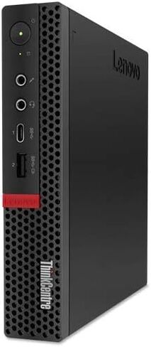 Lenovo ThinkCentre M720 Tiny M720q Desktop - Intel Core i5-8400T Processor, 16GB RAM, 512GB PCIe-NVMe SSD + 1TB HDD, Windows 10 Pro 64-bit in Saudi Arabia