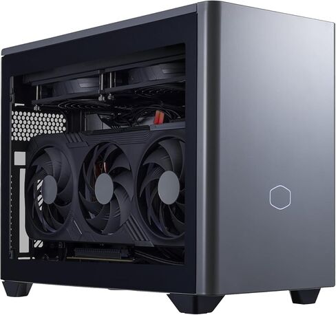 كولر ماستر NR2 Pro Mini ITX – AMD RYZEN 7 7800X3D 4.2 جيجا هرتز (5.0 جيجا هرتز توربو) | جيجابايت RTX 5070 12 جيجا بايت & B650I AORUS Ultra | 32 جيجابايت DDR5 6000 ميجا هرتز | 2 تيرابايت Gen4 M.2 | واي فاي | ويندوز 11 | كمبيوتر ألعاب AIO مقاس 280 ملم in Saudi Arabia