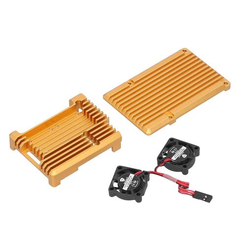 Hyuduo Protective, Aluminum Alloy Enclosure with Dual Cooling Fan, Hex Wrench and Screws, for 3 Model B B in Saudi Arabia