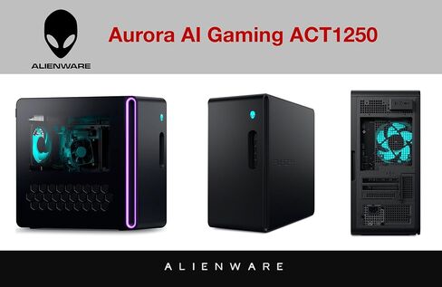 كمبيوتر مكتبي Alienware Aurora ACT1250 AI للألعاب (Intel Ultra 7 265F، GeForce RTX 5080 16GB GDDR7، 16GB DDR5، 1TB M.2 PCIe SSD، Win 11 Pro) مع موسع منفذ USB DKZ in Kuwait