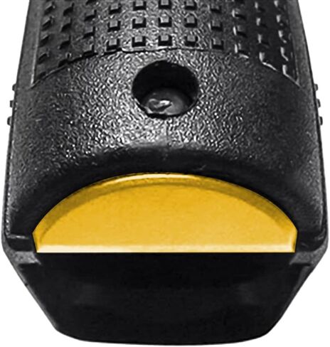 NDZ Performance Grip Frame Insert Plug for Glock Gen 4-5 17 19 22 23 24 31 34 35 بدون أشرطة خلفية، ألومنيوم مؤكسد أزرق مع صور جمجمة منقوشة بالليزر الأسود - اختر الصورة ولون اللوحة in Kuwait
