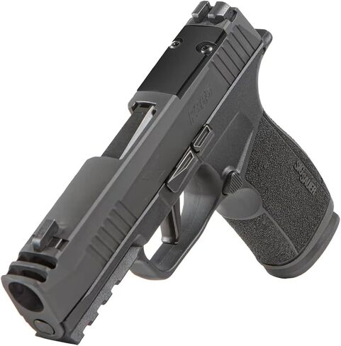 لوحة غطاء منزلق جاهزة للقطع من NDZ Performance Optics لـ Sig P365 P365X P365 XL P365 X Macro P365 Fuse 9 مم، ألومنيوم بأكسيد أسود مع نقش بالليزر، صنع في الولايات المتحدة الأمريكية - اختر صورة in Kuwait
