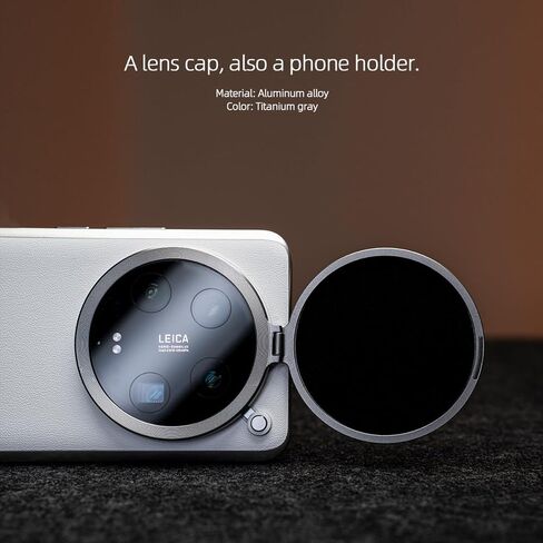 Fotorgear Designed for Xiaomi 14 Ultra,Flexible TPU Anti-Slip Shockproof Military Protection Bumper Phone Case,Slim Case Cover for Xiaomi 14 Ultra with T Mount Lens Mount in Saudi Arabia