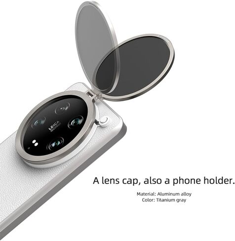 Fotorgear Designed for Xiaomi 14 Ultra,Flexible TPU Anti-Slip Shockproof Military Protection Bumper Phone Case,Slim Case Cover for Xiaomi 14 Ultra with T Mount Lens Mount in Saudi Arabia
