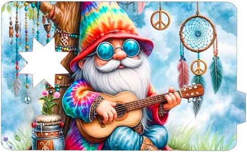 Hippy Gnome جلد بطاقة الائتمان، جلد بطاقة الخصم، جلد بطاقة الائتمان، ملصقات بطاقة الائتمان المخصصة، غطاء بطاقة الائتمان، ملصق أغطية بطاقة الائتمان، غطاء ملصق بطاقة الخصم - جلود من تلك الصفعات! in Saudi Arabia
