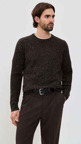 rag & bone Men's Jensen Cashmere Rib Crew in Saudi Arabia