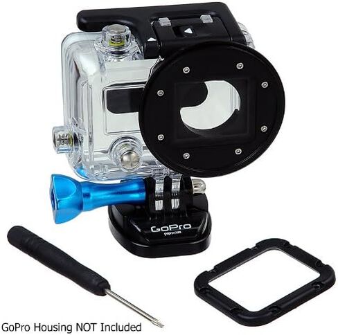 Fotodiox Pro WonderPana Go مع مجموعة حلقات تصاعدية مقاس 58 مم - نظام محول مرشح GoTough لحافظة غطاء GoPro Hero3 مع حلقة تصاعدية لمرشحات قياسية 58 مم in Saudi Arabia