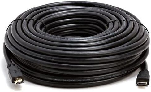 جودة احترافية 75 قدمًا HDMI 1.3a 22 AWG الفئة 2 CL2 مطلية بالذهب - 10.2 جيجابت في الثانية 1080 بكسل لون عميق in Kuwait