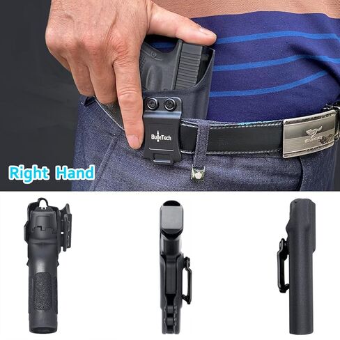 IWB Kydex Holster Compatible with Taurus G3C / G2C / G2S / PT111 / PT140 9mm/.40, Waistband Carry Holster for G3C G2C- Adj. Cant Retention, Cover Mag-Button in Saudi Arabia