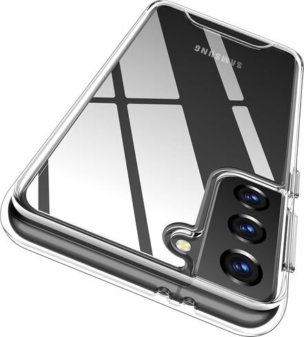 حافظة Rayboen لهاتف Samsung Galaxy S21، متوافقة مع Magsafe، غطاء هاتف مغناطيسي متين حريري شفاف مقاوم للصدمات لهاتف Samsung S21 5G مع ظهر صلب مضاد للخدش، أسود غير لامع in Kuwait