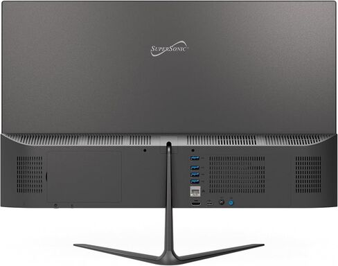 Supersonic SC-5524AIO 24" Windows All-in-1 Desktop Computer, Intel Quad-Core N100, 256GB SSD, 8GB RAM, UHD Graphics 600, Windows 11, Office 365, HDMI, Wi-Fi, Micro SD, Keyboard & Mouse Included in Saudi Arabia