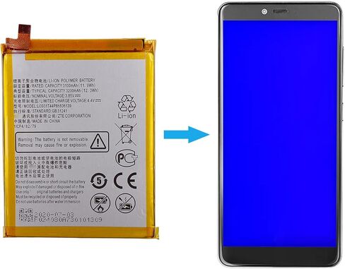Duotipa Battery Li3931T44P8h806139 Compatible with for ZTE Visible R2 Z5151V with Repair Tool Kit in Saudi Arabia