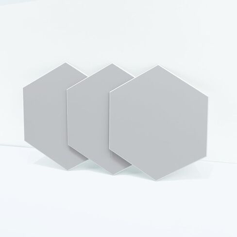 yofun 32 ورقة مسدس قشر وعصا باكسبلاش، 6 "× 7" حكيم الأخضر يبدو بلاط الحائط ذاتية اللصق، عصا حجرية مركبة على بلاط الفسيفساء الزخرفية للحمام المطبخ، غرفة المعيشة in Kuwait