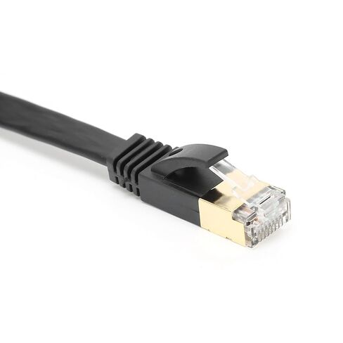 كابل الشبكة 10 جيجابت مزدوج الحماية CAT7 8 كور زوج ملتوي ملحقات الكمبيوتر نقل 3 متر لا كابل النقل السميك شبكة عالية (#7) in Kuwait