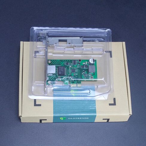 GLOTRENDS ST7481 2.5Gb PoE+ Network Card, Ethernet RJ45 LAN Port, PCIE 3.1 X1 Interface, Regular & Low Profile Bracket in Saudi Arabia