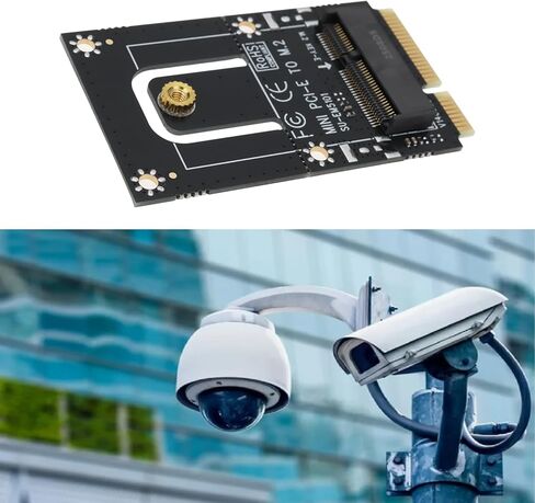 بطاقة توسيع PCI-E صغيرة 2.4G/5G إلى M.2 بسرعة 1200 ميجابت في الثانية لواجهة M2 Key NGFF E معدات أمان الكمبيوتر الصناعية in Kuwait