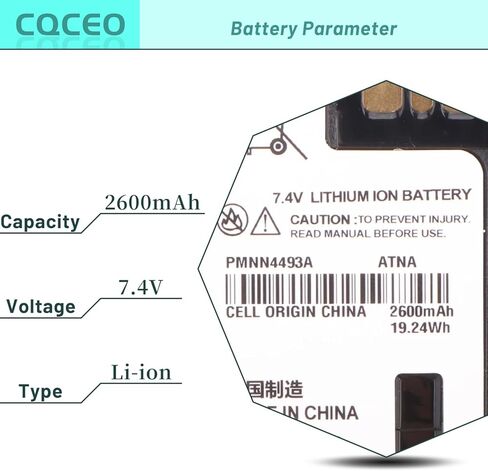 PMNN4409 PMNN4493A Two-Way Radio Battery Replacement for Motorola XPR3300 XPR3500 XPR3000 XPR7350 XPR7550 XPR7380 PMNN4409AR PMNN4407 PMNN4544A PMNN4491BR PMNN4412A PMNN4488A PMNN4491 with Belt Clip in Saudi Arabia