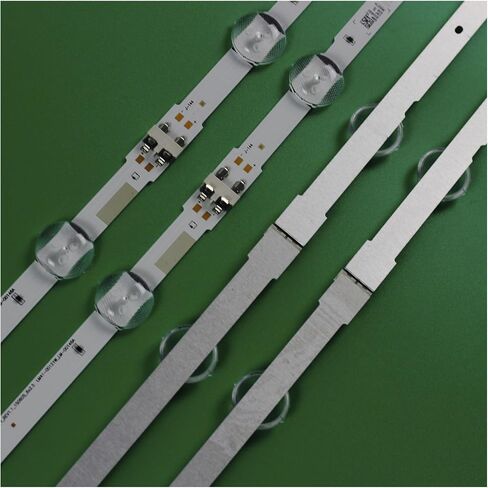 1 Set LED Backlight Strip Fit for Samsung UN49J5290AF UA49M5000A UN49M5300A UN49J5000A UN49J5200A 49"-FHD-R-171219 49"-FHD-L-171219 in Saudi Arabia