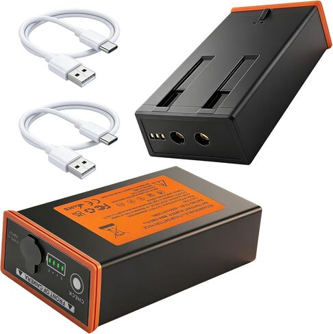 بطارية MMA-EM8-4 4 قطع متوافقة مع بطارية الكاميرا الخلوية من سلسلة Edge Moultrie Edge, Edge PRO, Edge 2 PRO, Edge 2, 54WH 5000mAh in Saudi Arabia