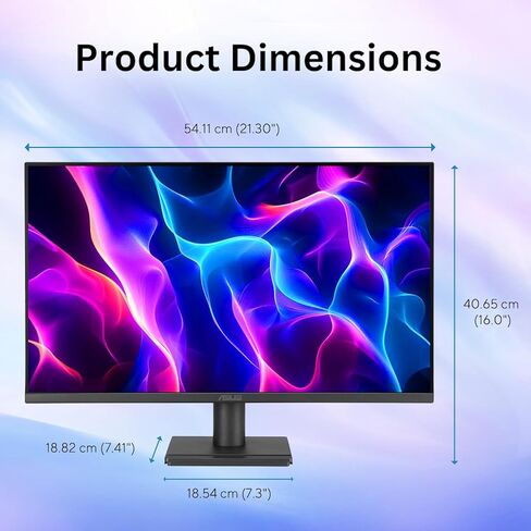 ASUS TUF 24" IPS Monitor, Full HD(1920x 1080), LED Display, 120Hz, 1ms, Adaptive-Sync, 99% sRGB, Anti-Glare M, VESA Mountable, Speakers, DisplayPort, HDMI, VGA, Ajustable Stand in Kuwait