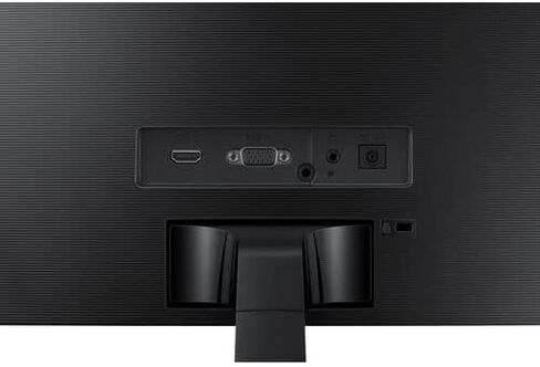 شاشة كمبيوتر سامسونج منحنية 24 بوصة، LC24F390FHNXZA شاشة LED 60 هرتز عالية الدقة 1080 بكسل تصميم نحيف للألعاب للاستخدام في المنزل والمكتب، تتضمن لوحة ماوس سوداء in Saudi Arabia