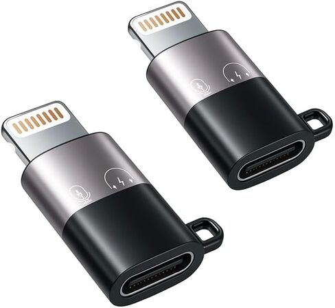 لمحول DJI Mic Mini Type-C إلى Lightning، ومحول USB-C إلى Lightning لـ DJI Mic Mini - متوافق مع iPhone 14/13/12/11 وMac والكمبيوتر الشخصي (قطعة واحدة) in Kuwait