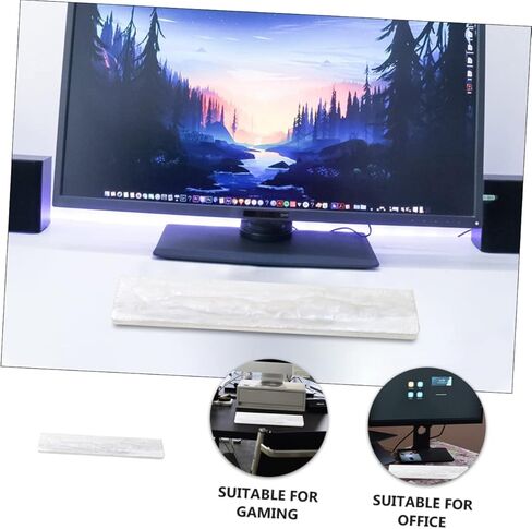 Keyboard Wrist Rest Pad Wrist Support for Typing Gaming Accessory Lightweight Computer in Saudi Arabia