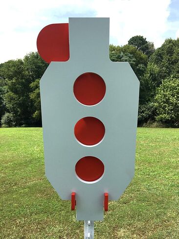 Magnum Target 3/8" AR500 10"x24" Zipper Steel Hostage Reactive Dueling Tree Shooting Target for T-Post New in Saudi Arabia