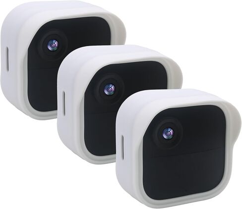 غطاء حافظة من السيليكون لكاميرا Blink Outdoor 4 (الجيل الرابع)، غطاء سيليكون مقاوم للطقس يوفر حماية كاملة للكاميرا، لكاميرا Blink Outdoor 4 Home Security الجديدة كليًا (3 عبوات، أسود) in Kuwait