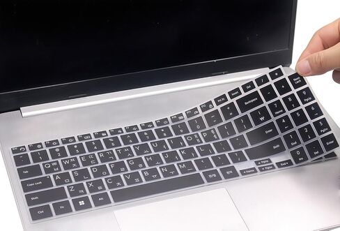 Korean Language Keyboard Cover Compatible for 2025 2024 2023 Samsung Book 5 4 3 2 Pro 360 16", Galaxy Book 5/4 /3 360 15.6" NP960QHA NP750QHA NP754XQA NP960XFG NP964XFG NP950QDB NP950XDB (Black) in Saudi Arabia