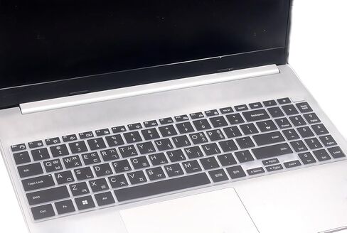 Korean Language Keyboard Cover Compatible for 2025 2024 2023 Samsung Book 5 4 3 2 Pro 360 16", Galaxy Book 5/4 /3 360 15.6" NP960QHA NP750QHA NP754XQA NP960XFG NP964XFG NP950QDB NP950XDB (Black) in Saudi Arabia