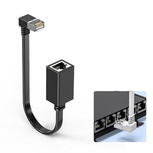 إيثرنت تمديد كابل شبكة Cat7 إيثرنت موسع مهائي كابلات RJ45 الحبل محمية ذكر إلى موصل سالب in Saudi Arabia