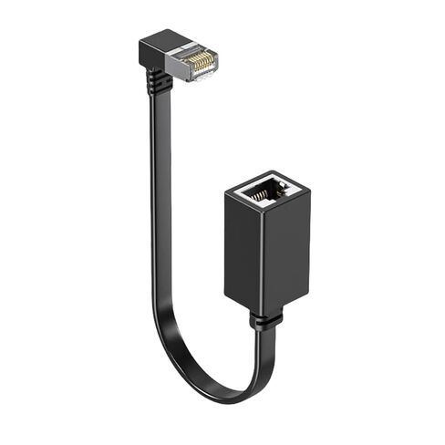إيثرنت تمديد كابل شبكة Cat7 إيثرنت موسع مهائي كابلات RJ45 الحبل محمية ذكر إلى موصل سالب in Saudi Arabia