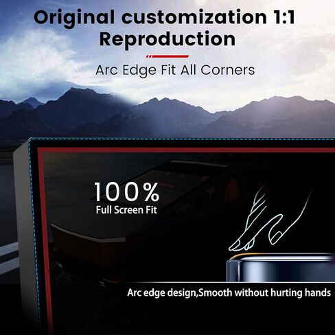 متوافق مع 2021-2026 2025 Nissan Rogue Screen Protector 8 بوصة تعمل باللمس، لملحقات 2025 2026 Nissan Rogue S/SV HD زجاج مقسى فائق الوضوح مضاد للخدش in Kuwait