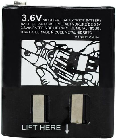 2-Pack Rechargeable Battery for Talkabout Motorola 53615 KEBT-071A KEBT-071-B KEBT-071-C KEBT-071-D hknn4002 Two-Way Radio Battery Replacement (3.6V 1650mAh) in Saudi Arabia