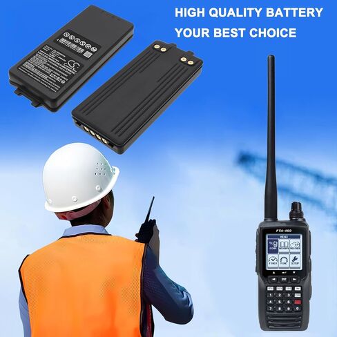 بطارية YAESU FTA-450L، FTA-550L، FTA-750L، FTA-85L PN:YAESU SBR-12Li، SBR-39Li 2000 مللي أمبير / 14.8 وات في الساعة in Saudi Arabia