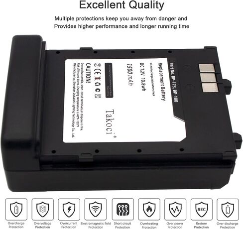 3 قطعة BP-173 BP-180 استبدال البطارية متوافق مع IC-12A IC-21AE IC-T22 IC-T22A IC-T22E IC-T42 IC-T42A IC-T42E IC-T7 IC-T70 IC-T7A IC-T7H IC-W31 IC-W31A IC-W31E IC-W32 IC-W32A IC-W32E إيك in Saudi Arabia