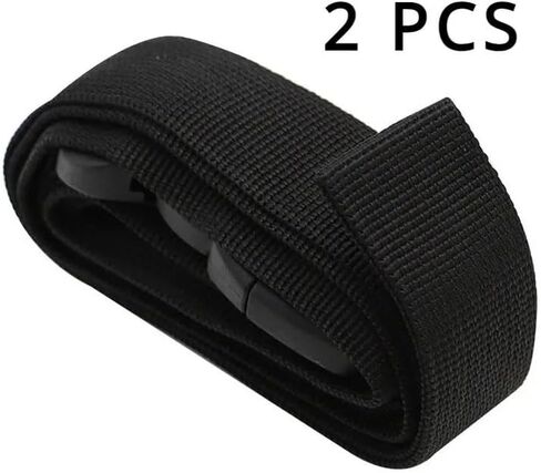 2 Pack Adjustable Luggage Straps with Quick Release Buckle, Heavy Duty Suitcase Belt for Travel, Camping, Backpacking in Saudi Arabia