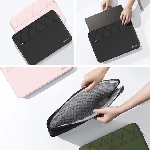 Smatree Laptop Sleeve for 16 inch HP OMEN Transcend Gaming Laptop 16t-u000/16-u0097nr/16-u1047nr, Protective Computer Case with Accessory Pocket, YKK Zipper, Patented Shockproof Design (E641) in Saudi Arabia