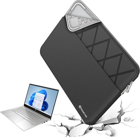 Smatree Laptop Sleeve for 16 inch HP OMEN Transcend Gaming Laptop 16t-u000/16-u0097nr/16-u1047nr, Protective Computer Case with Accessory Pocket, YKK Zipper, Patented Shockproof Design (E641) in Saudi Arabia