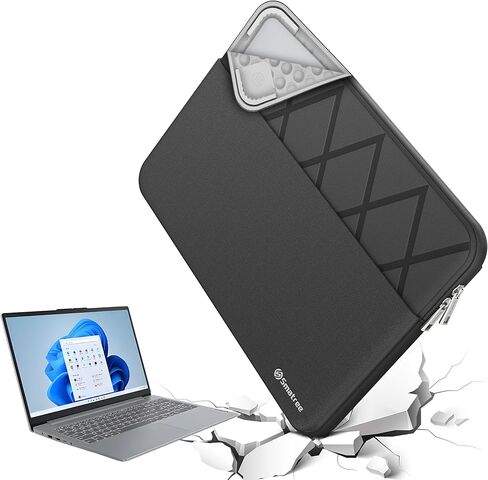 Smatree Laptop Sleeve for 16 inch Lenovo ThinkPad L16 Gen 1, Computer Case with Accessory Pocket, YKK Zipper, Patented Super-Corner Design(E639) in Saudi Arabia