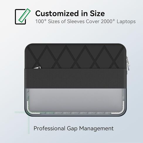 Smatree Laptop Sleeve for 16 inch Lenovo ThinkPad L16 Gen 1, Computer Case with Accessory Pocket, YKK Zipper, Patented Super-Corner Design(E639) in Saudi Arabia