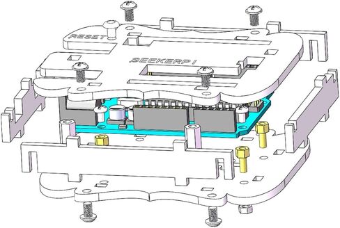 حافظة أكريليك شفافة قزحية اللون متوافقة مع لوحة Arduino UNO، متوافقة مع UNO R3丨UNO R3 SMD丨R4 WIFI丨R4 MINIMA丨LEONARDO丨Zero.(غير متضمنة UNO Board) in Kuwait