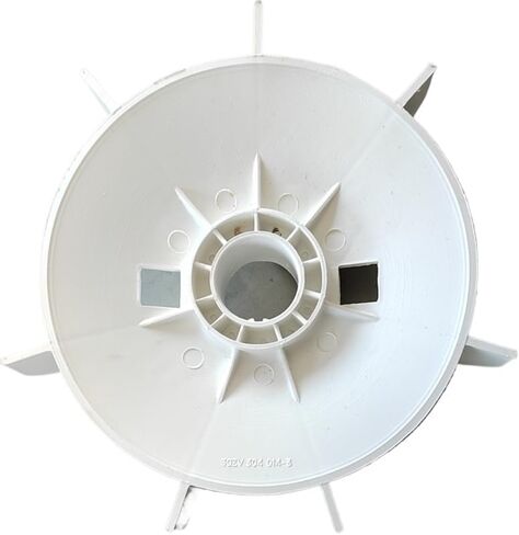 1pc 3GZV304014-3 Fan Blade for ABB Motor M3AA160ML2 - 40mm Shaft Diameter, 260mm Outer Diameter, 12mm Keyway(Black) in Saudi Arabia