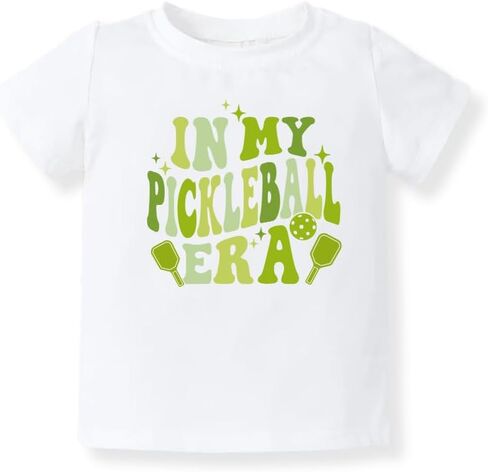 قميص بدلة أطفال لطيف من In My Pickleball Era ملابس أطفال فاخرة مخصصة للجنسين هدية للأم وحديثي الولادة in Kuwait