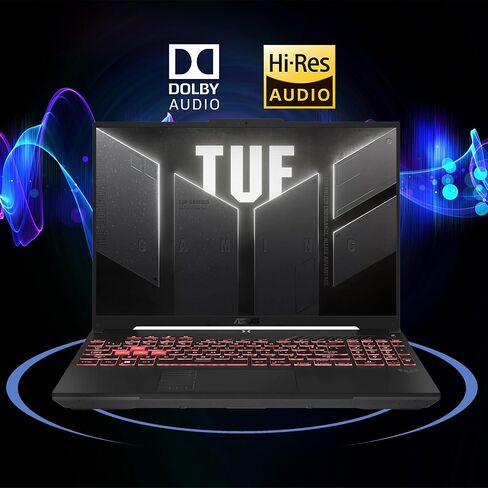 ASUS TUF Gaming A16 Laptop 16" WUXGA IPS 144Hz AMD 6-core Ryzen 7 7445HS 16GB RAM 512GB SSD GeForce RTX 4050 (Up to 194 AI Tops) RGB Backlit USB4 Two-Way AI Noise Cancelation Win11Pro ICP Hub in Kuwait