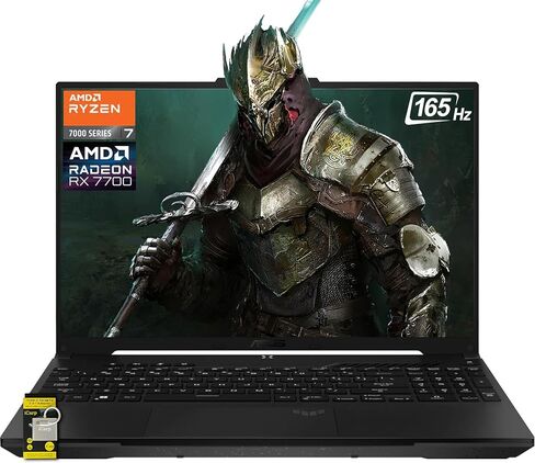 ASUS TUF Gaming A16 Laptop 16" WUXGA IPS 144Hz AMD 6-core Ryzen 7 7445HS 16GB RAM 512GB SSD GeForce RTX 4050 (Up to 194 AI Tops) RGB Backlit USB4 Two-Way AI Noise Cancelation Win11Pro ICP Hub in Kuwait