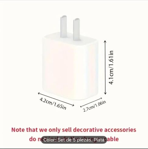 مجموعة واقي كابل لهاتف iPhone 16/15/14/13، مكونة من 5 قطع من ملحقات كابل الشحن الفضي مع حافظة، مقاومة لعضات الحيوانات الأليفة، حماية ضد التشابك in Kuwait