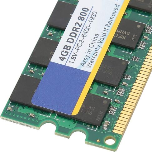 DDR2 4GB 800Mhz PC2 6400 1.8V 2nd Generation Desktop Memory Bar, and Easy to Carry in Saudi Arabia